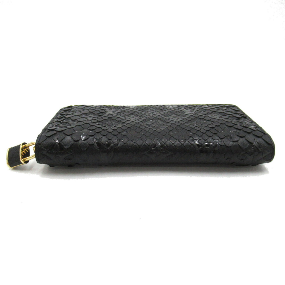 Louis Vuitton Zippy Wallet Black Python - image 4